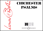 cover Chichester Psalms Instrumental Parts Chamber Orchestra cover